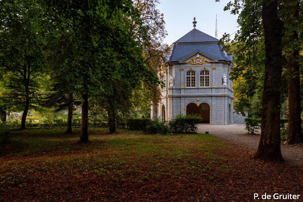 Le pavillon Rococo dans le parc historique d’Echternach