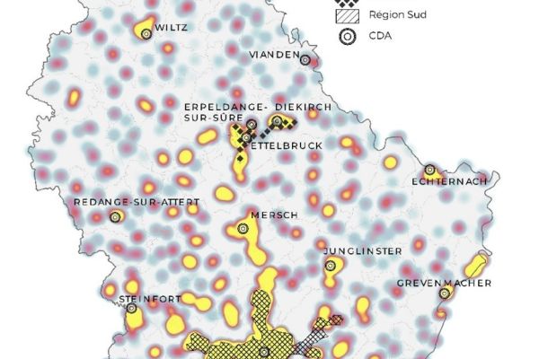 Les tendances longues du développement urbain et résidentiel au Luxembourg